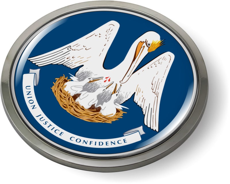 Louisiana - State Flag Emblem